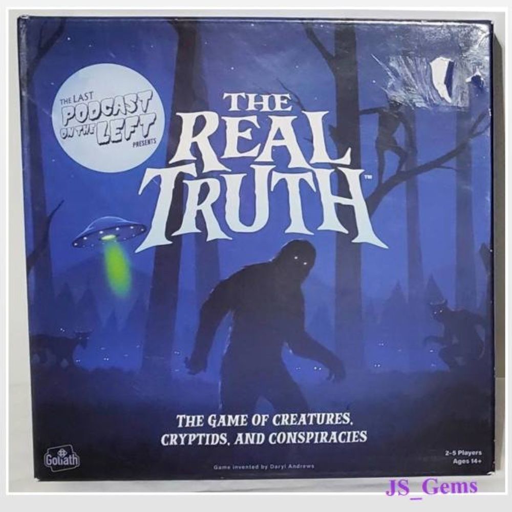 New The Real Truth Conspiracy Board Game